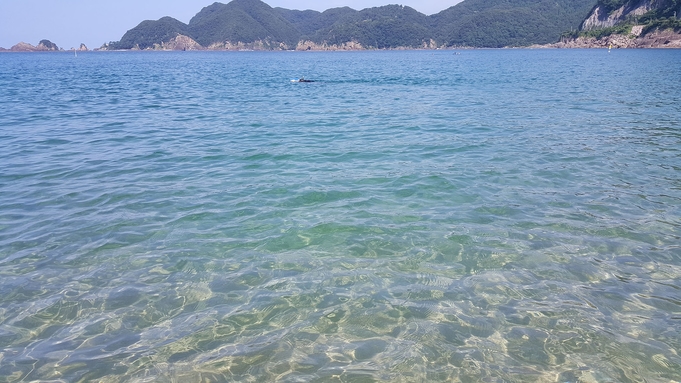 ◆夏◆美しい佐津海岸で海水浴！お子様花火プレゼント付■大人は美味満喫＼(^o^)／